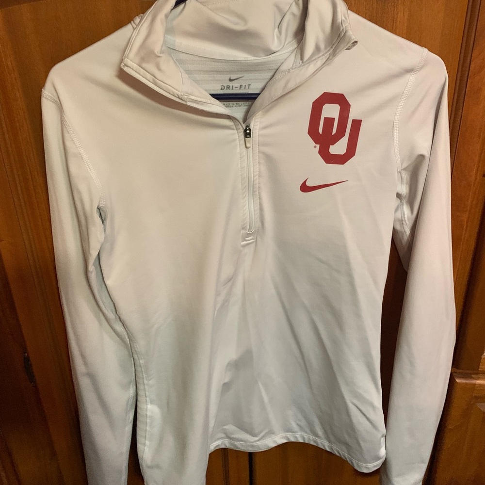 OU Nike pull over